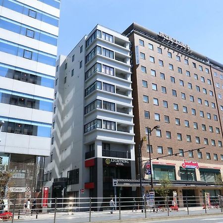 Business Capsule Hotel Lightning Hotel Asakusa Токио Экстерьер фото